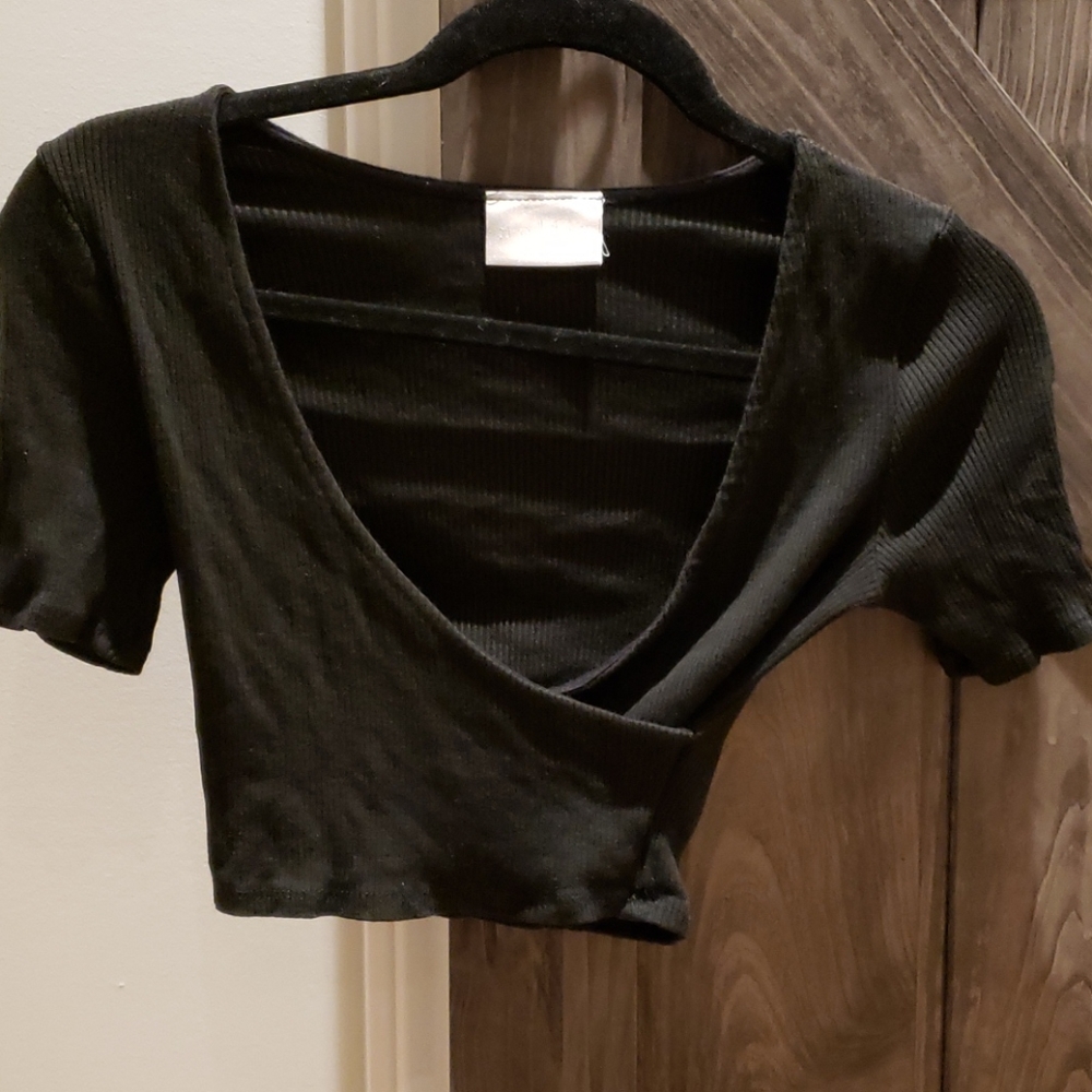 3/60 Nollie ribbed crop top small💚